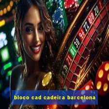 bloco cad cadeira barcelona